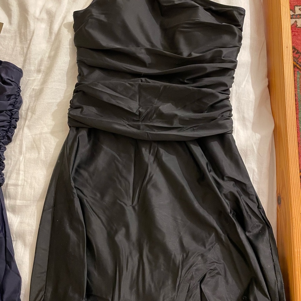NWT J.Crew Black Swim Dress